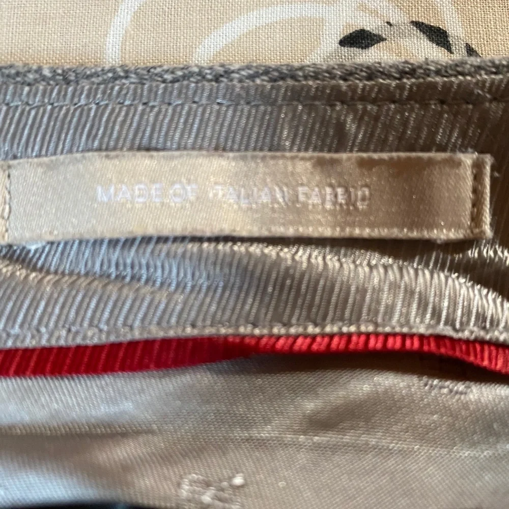 Banana Republic Martin Fit Gray Dress Wool Pants Trousers Size: 6 Long